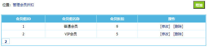帝国cms商城商品会员购买折扣插件